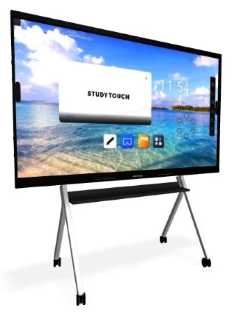 Rotatable 3D model of the StudyTouch interactive display on its stand